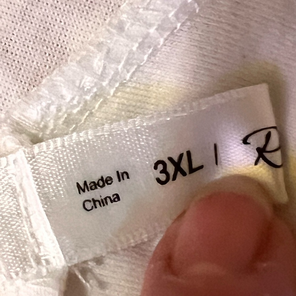 Rosegal White v-neck blouse with waist tie - Picture 8 of 10